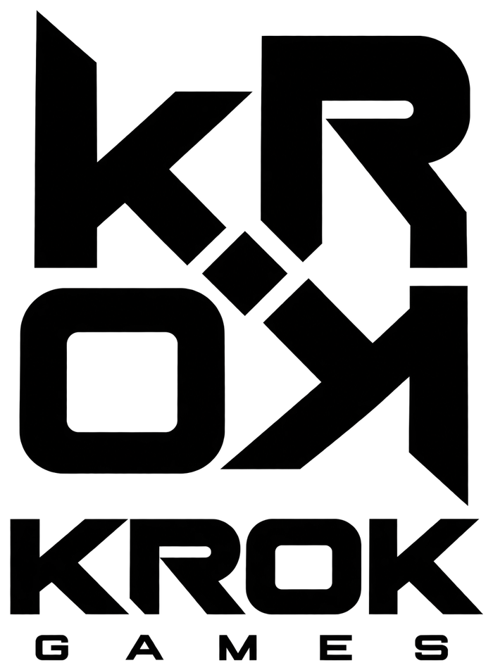 KROK Games logo, for use on light backgrounds
